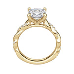 Load image into Gallery viewer, LILT CUSHION CUT MOISSANITE ENGAGEMENT RING
