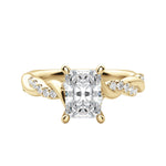 Load image into Gallery viewer, LILT RADIANT CUT MOISSANITE ENGAGEMENT RING