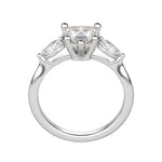 Load image into Gallery viewer, LILY CLASSIC HEART CUT MOISSANITE ENGAGEMENT RING