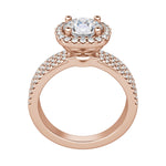 Load image into Gallery viewer, LOUD ROUND CUT MOISSANITE ENGAGEMENT RING