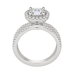 Load image into Gallery viewer, LOUD ROUND CUT MOISSANITE ENGAGEMENT RING
