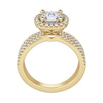 Load image into Gallery viewer, LOUD ROUND CUT MOISSANITE ENGAGEMENT RING