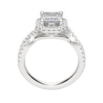 Load image into Gallery viewer, LUSH ASSCHER CUT MOISSANITE ENGAGEMENT RING