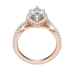 Load image into Gallery viewer, LUSH MARQUISE CUT MOISSANITE ENGAGEMENT RING