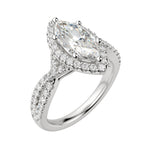 Load image into Gallery viewer, LUSH MARQUISE CUT MOISSANITE ENGAGEMENT RING