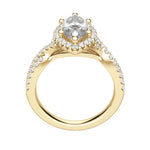 Load image into Gallery viewer, LUSH MARQUISE CUT MOISSANITE ENGAGEMENT RING