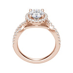 Load image into Gallery viewer, LUSH OVAL CUT MOISSANITE ENGAGEMENT RING