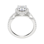 Load image into Gallery viewer, LUSH OVAL CUT MOISSANITE ENGAGEMENT RING