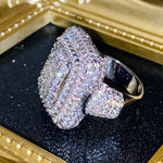 Load image into Gallery viewer, LUXURY STYLE HIGH END JEWELRY BUSS DOWN 925 SILVER VVS MOISSANITE MAN’S RING