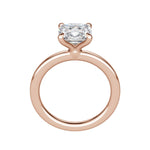 Load image into Gallery viewer, LYRE CLASSIC CUSHION CUT MOISSANITE ENGAGEMENT RING