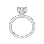 Load image into Gallery viewer, LYRE CLASSIC CUSHION CUT MOISSANITE ENGAGEMENT RING