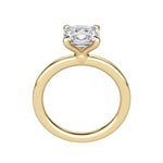 Load image into Gallery viewer, LYRE CLASSIC CUSHION CUT MOISSANITE ENGAGEMENT RING