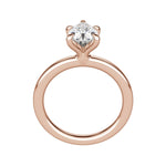 Load image into Gallery viewer, LYRE CLASSIC PEAR CUT MOISSANITE ENGAGEMENT RING