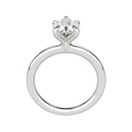 Load image into Gallery viewer, LYRE CLASSIC PEAR CUT MOISSANITE ENGAGEMENT RING