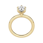 Load image into Gallery viewer, LYRE CLASSIC PEAR CUT MOISSANITE ENGAGEMENT RING
