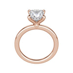 Load image into Gallery viewer, LYRE CLASSIC PRINCESS CUT MOISSANITE ENGAGEMENT RING
