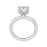 Load image into Gallery viewer, LYRE CLASSIC PRINCESS CUT MOISSANITE ENGAGEMENT RING