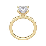 Load image into Gallery viewer, LYRE CLASSIC PRINCESS CUT MOISSANITE ENGAGEMENT RING