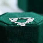 Load image into Gallery viewer, MARQUISE CUT WHITE GOLD VINTAGE CLUSTER DIAMOND MOISSANITE WEDDING MATCHING BAND