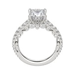 Load image into Gallery viewer, MAUD PRINCESS CUT MOISSANITE ENGAGEMENT RING