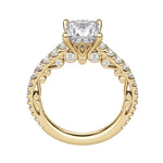 Load image into Gallery viewer, MAUD PRINCESS CUT MOISSANITE ENGAGEMENT RING
