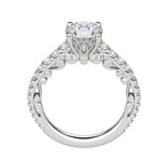Load image into Gallery viewer, MAUD ROUND CUT MOISSANITE ENGAGEMENT RING