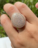 Load image into Gallery viewer, MOISSANITE FOR MEN’S ICED OUT WEDDING MICRO PAVE TWILIGHT BELLA CELEBRITY RING