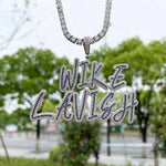 Load image into Gallery viewer, MOISSANITE PERSONALIZED NAME PENDANT, HIP HOP JEWELRY, GIFT FOR HIM, MEN’S JEWELRY, PERSONALIZED GIFTS, ICED OUT ACCESSORIES MAN, JEWELRY GIFT FOR MAN