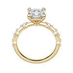 Load image into Gallery viewer, NAPA CUSHION CUT MOISSANITE ENGAGEMENT RING
