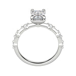 Load image into Gallery viewer, NAPA EMERALD CUT MOISSANITE ENGAGEMENT RING