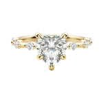 Load image into Gallery viewer, NAPA HEART CUT MOISSANITE ENGAGEMENT RING