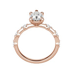 Load image into Gallery viewer, NAPA PEAR CUT MOISSANITE ENGAGEMENT RING