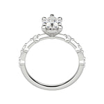 Load image into Gallery viewer, NAPA PEAR CUT MOISSANITE ENGAGEMENT RING