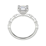 Load image into Gallery viewer, NAPA ROUND CUT MOISSANITE ENGAGEMENT RING