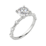 Load image into Gallery viewer, NAPA ROUND CUT MOISSANITE ENGAGEMENT RING