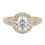Load image into Gallery viewer, NOTA ROUND CUT MOISSANITE ENGAGEMENT RING