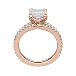 Load image into Gallery viewer, RAIA ASSCHER CUT MOISSANITE ENGAGEMENT RING