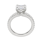 Load image into Gallery viewer, RAIA ASSCHER CUT MOISSANITE ENGAGEMENT RING