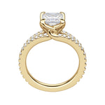 Load image into Gallery viewer, RAIA ASSCHER CUT MOISSANITE ENGAGEMENT RING