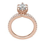 Load image into Gallery viewer, RAIA MARQUISE CUT MOISSANITE ENGAGEMENT RING