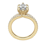Load image into Gallery viewer, RAIA MARQUISE CUT MOISSANITE ENGAGEMENT RING