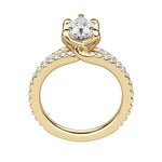 Load image into Gallery viewer, RAIA PEAR CUT MOISSANITE ENGAGEMENT RING