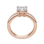 Load image into Gallery viewer, ROMA CUSHION CUT MOISSANITE ENGAGEMENT RING