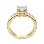 Load image into Gallery viewer, ROMA CUSHION CUT MOISSANITE ENGAGEMENT RING