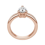 Load image into Gallery viewer, ROMA PEAR CUT MOISSANITE ENGAGEMENT RING