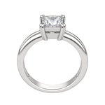 Load image into Gallery viewer, ROMA PRINCESS CUT MOISSANITE ENGAGEMENT RING