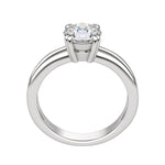 Load image into Gallery viewer, ROMA ROUND CUT MOISSANITE ENGAGEMENT RING