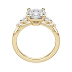 Load image into Gallery viewer, SERA CUSHION CUT MOISSANITE ENGAGEMENT RING