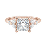 Load image into Gallery viewer, SERA PRINCESS CUT MOISSANITE ENGAGEMENT RING