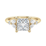 Load image into Gallery viewer, SERA PRINCESS CUT MOISSANITE ENGAGEMENT RING